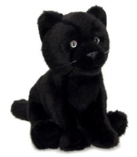 WWF Panther Schwarz sitzend 15cm