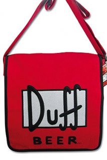 Simpsons - Umhängetasche Duff Beer