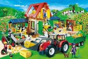 Puzzle Playmobil Bauernhof 60 T.