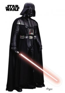 Star Wars Wandsticker Darth Vader 2,00m
