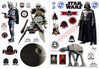 Star Wars Wandsticker Imperium