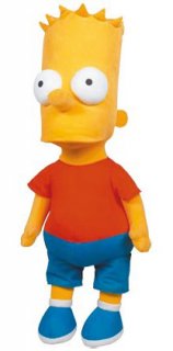 Simpsons Plüschfigur Bart 67cm