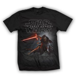T-Shirt Star Wars Kylo Ren, schwarz, M
