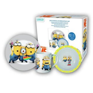 Minions - Frühstücksset 3-teilig