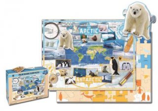 WWF Kinderpuzzle Polarregionen (48t)