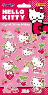 Hello Kitty Glitzer Sticker