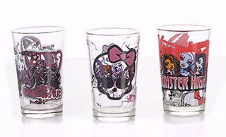 Monster High Gläser 3-Set