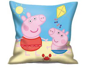 Peppa Pig Kissen 35x35 cm Strand