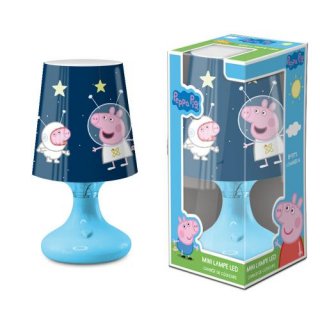 LED Lampe Peppa Pig blau